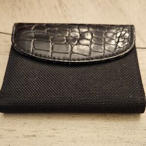 Black Textured Wallet